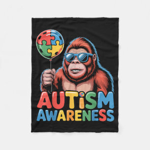 Autismus-Bewusstsein autistisch Fleecedecke