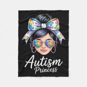 Autismus-Bewusstsein autistisch Fleecedecke