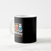 Autismus-Bewusstsein autistisch Kaffeetasse (Vorderseite Links)