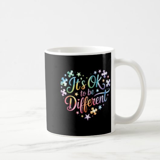 Autismus-Bewusstsein autistisch  Kaffeetasse (Rechts)