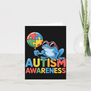 Autismus-Bewusstsein autistisch Karte