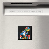 Autismus-Bewusstsein autistisch  Magnet (In Situ (Geschirrspüler))