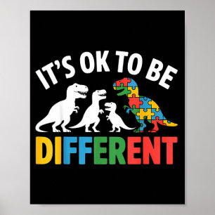 Autismus-Bewusstsein autistisch Poster