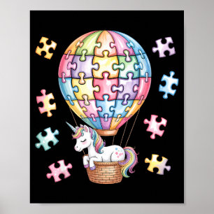 Autismus-Bewusstsein autistisch  Poster