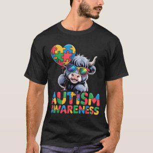 Autismus-Bewusstsein autistisch  T-Shirt