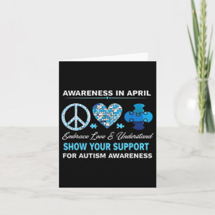 Autismus Bewusstsein Autistische Individuen Autism Karte
