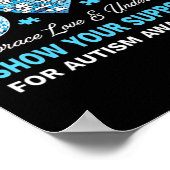Autismus Bewusstsein Autistische Individuen Autism Poster (Ecke)