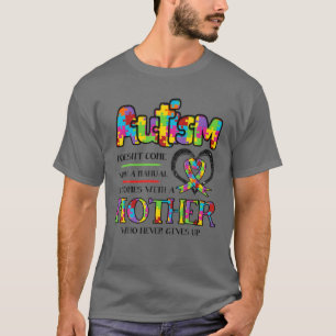 Autismus Bewusstsein Autistische Mutter Neurodiver T-Shirt
