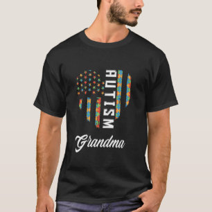 Autismus-Bewusstsein Autistischer Enkelkind Stolz T-Shirt