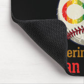 Autismus-Bewusstsein Baseball-Mama Cheering Mama M Mousepad (Ecke)
