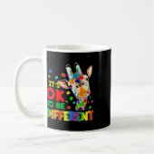 Autismus-Bewusstsein bei Kindern Akzeptanz Giraffe Kaffeetasse (Links)
