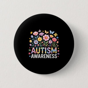 Autismus-Bewusstsein Button