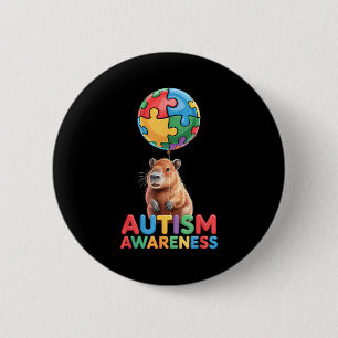 Autismus-Bewusstsein Button