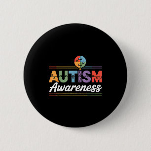 Autismus-Bewusstsein Button