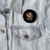 Autismus-Bewusstsein Button (Beispiel)