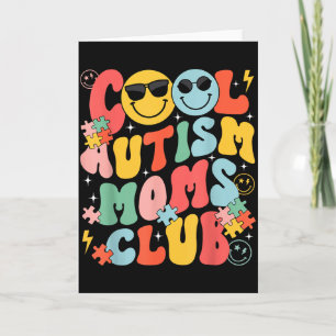 Autismus-Bewusstsein Cooler Autismus-Mütter-Club M Karte