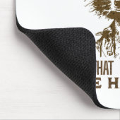 Autismus Bewusstsein Cowboy Raccoon Ich Got, dass Mousepad (Ecke)