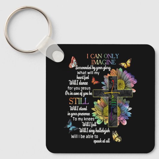 Autismus Bewusstsein, das ich mir nur vorstellen k Schlüsselanhänger (Vorderseite)