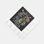 Autismus Bewusstsein, das ich mir nur vorstellen k Serviette (Ecke)