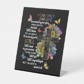 Autismus Bewusstsein, das ich mir nur vorstellen k Sockelschild (Vorderseite)