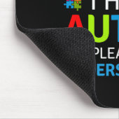 Autismus Bewusstsein, dass ich mich nicht falsch b Mousepad (Ecke)
