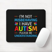 Autismus Bewusstsein, dass ich mich nicht falsch b Mousepad (Mit Mouse)