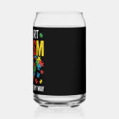 Autismus-Bewusstsein Dosenglas (Links)