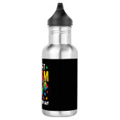 Autismus-Bewusstsein Edelstahlflasche (Rechts)