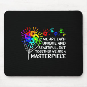 Autismus Bewusstsein Einzigartiges Meisterwerk Coo Mousepad
