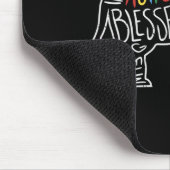 Autismus Bewusstsein Elefanten Worte Tiergeschenk Mousepad (Ecke)