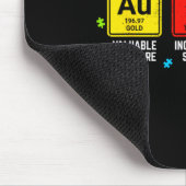 Autismus-Bewusstsein Elemente Periodensystem ASD M Mousepad (Ecke)