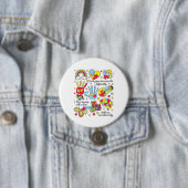 Autismus Bewusstsein Embrace Diversity Neuro-Inklu Button (Beispiel)