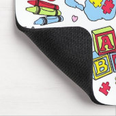 Autismus Bewusstsein Embrace Diversity Neuro-Inklu Mousepad (Ecke)