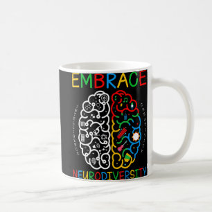 Autismus Bewusstsein Embrace Neurodiversity ADHD A Kaffeetasse