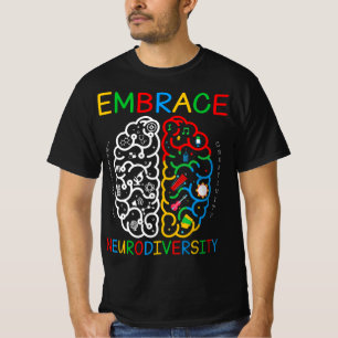 Autismus Bewusstsein Embrace Neurodiversity ADHD A T-Shirt