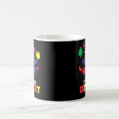 Autismus Bewusstsein Es ist in Ordnung, anders Aut Kaffeetasse (Mittel)