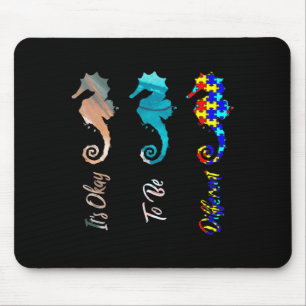 Autismus-Bewusstsein Es ist okay, anders zu sein S Mousepad