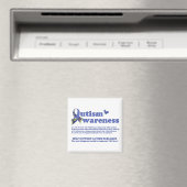 Autismus-Bewusstsein (Fakten über Autismus) Magnet (In Situ (Geschirrspüler))