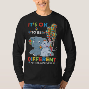 Autismus-Bewusstsein Frauen Kind Es Ist Ok Anders T-Shirt