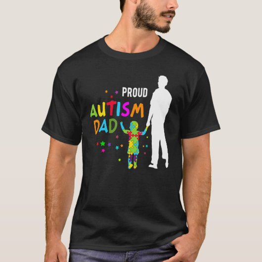 Autismus Bewusstsein für Männer Proud Autismus Vat T-Shirt (Vorderseite)