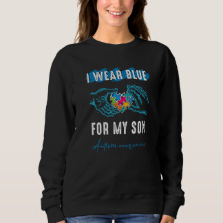 Autismus Bewusstsein für meine Sohn Autismus Bewus Sweatshirt