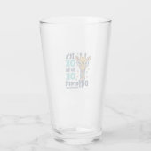 Autismus-Bewusstsein-Giraffe Es ist okay, anders z Glas (Rückseite)