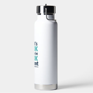 Autismus-Bewusstsein Giraffe Es ist okay, anders z Trinkflasche