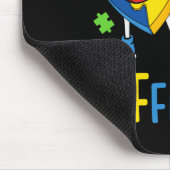 Autismus Bewusstsein Herz Dabbing Akzeptanz Männer Mousepad (Ecke)