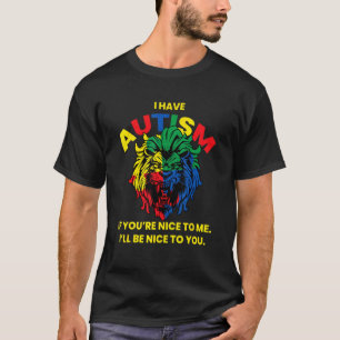 Autismus-Bewusstsein Ich Liebe Jemanden Mit Autism T-Shirt