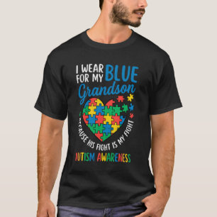 Autismus-Bewusstsein Ich trage Blau für meinen Enk T-Shirt