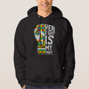 Autismus Bewusstsein Ihr Kampf ist mein Kampf Hoodie