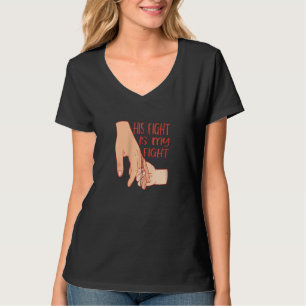 Autismus Bewusstsein ist sein Kampf ist mein Kampf T-Shirt