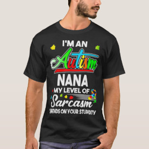 Autismus Bewusstsein Ix27m An Autismus Nana T-Shirt