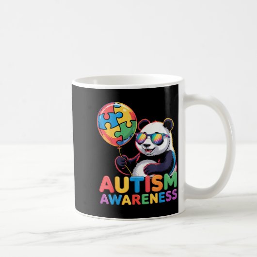 Autismus-Bewusstsein  Kaffeetasse (Rechts)